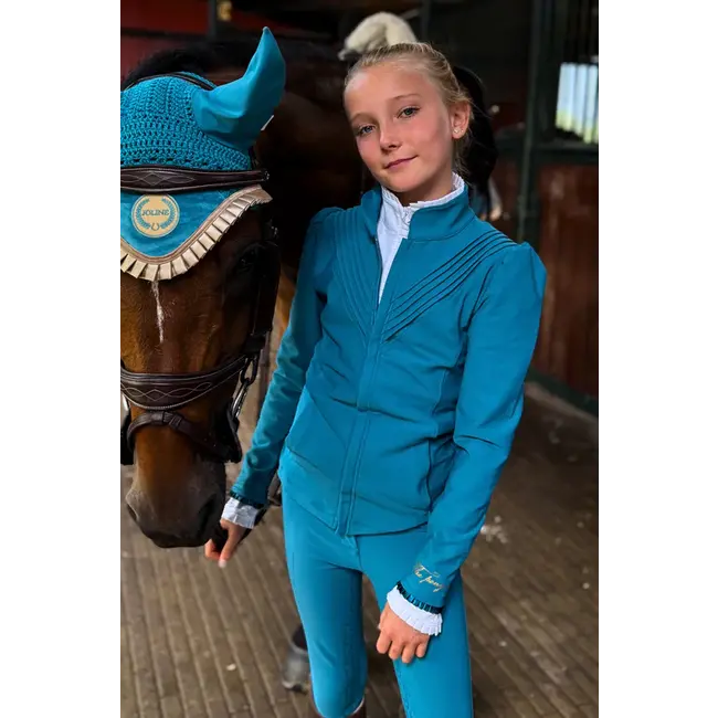 Joline Joline Annabelle Vest Petrol Blue