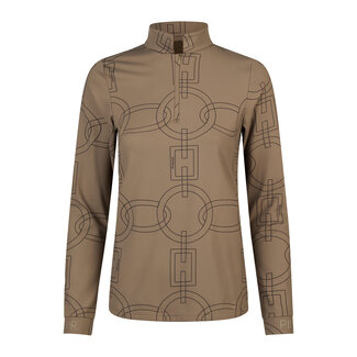 Pikeur PIKEUR ZIP SHIRT H/W25 42 Pale Grey