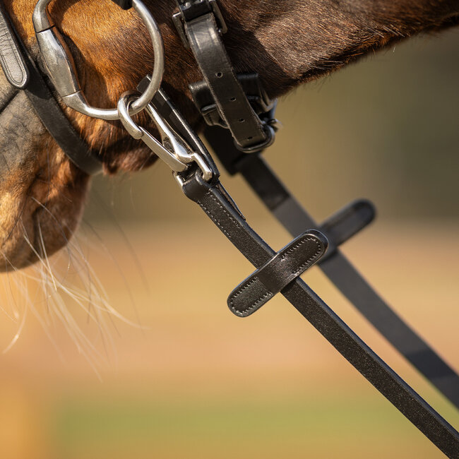 QHP Teugel eenzijdig ant slip met clip