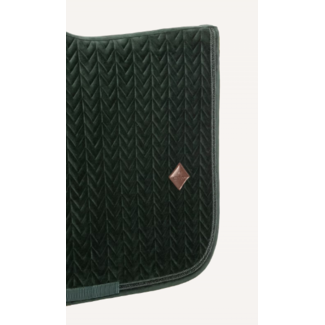 Kentucky Horsewear Dressuurdekje velvet mini pearls Black Full