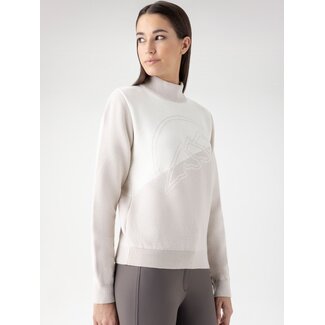 Equiline equiline Pullover Collo Alta A/W 25 Tofu L