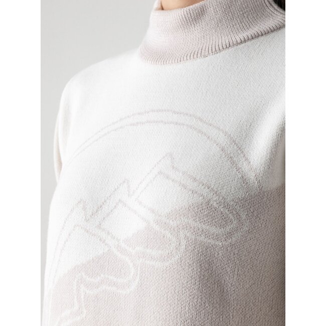 Equiline equiline Pullover Collo Alta A/W 25 Tofu L