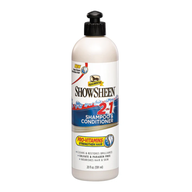 Absorbine Absorbine showsheen shampoo conditioner 2 in 1 591ml