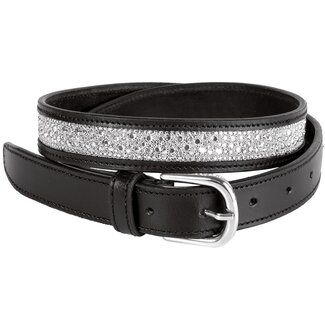 Harry's Horse Riem leder crystal drops