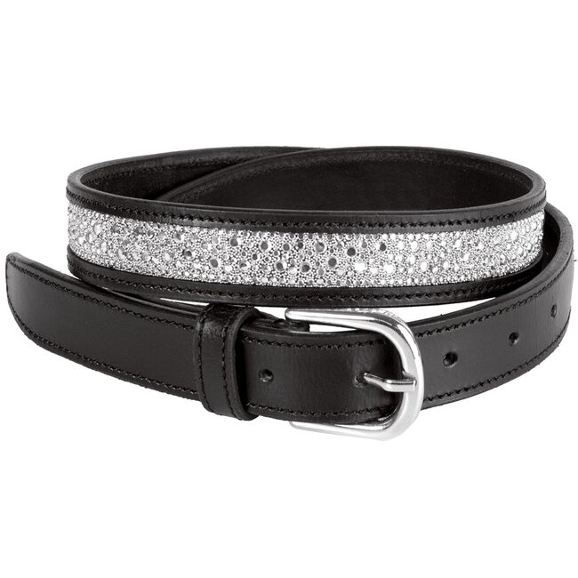 Harry's Horse Riem leder crystal drops