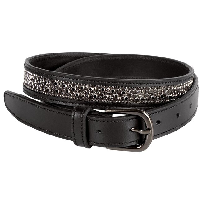 Harry's Horse Riem leder crystal drops