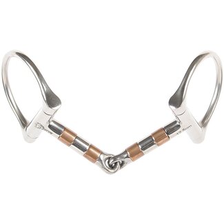 Harry's Horse D-trens koperen rollers 13mm