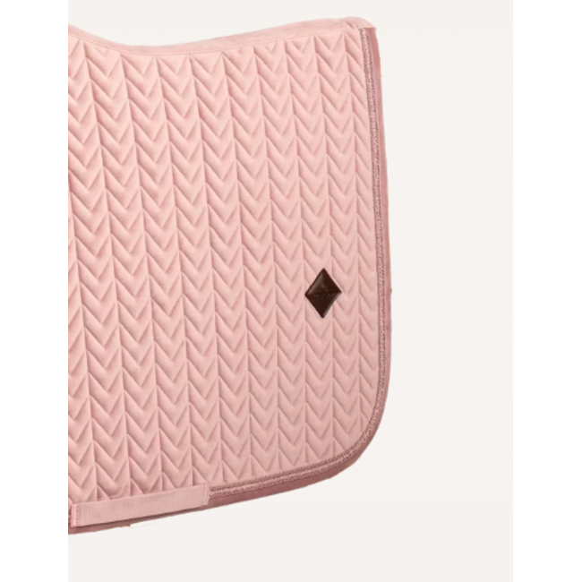 Kentucky Horsewear Dressuurdekje velvet mini pearls Black Full