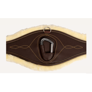Kentucky Horsewear Anatomische singel wol / Bont Bruin 140CM