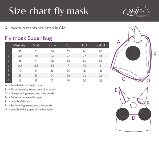 QHP Vliegenmasker Super bug S/S26