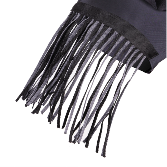 Shires Equestrian Air Motion fly mask with ears fringe