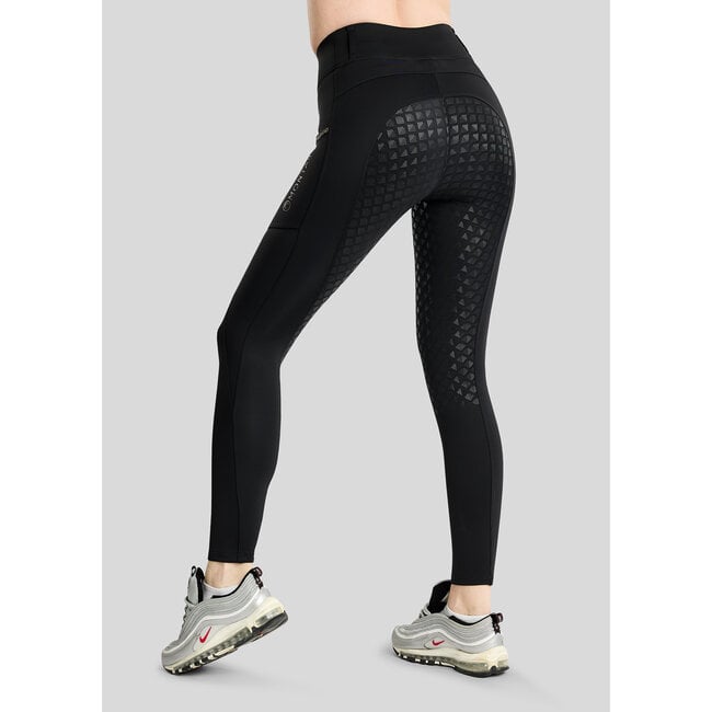 Montar MoVeronica Golden Quartz Crystal Tape Thermo Legging F/G WI26