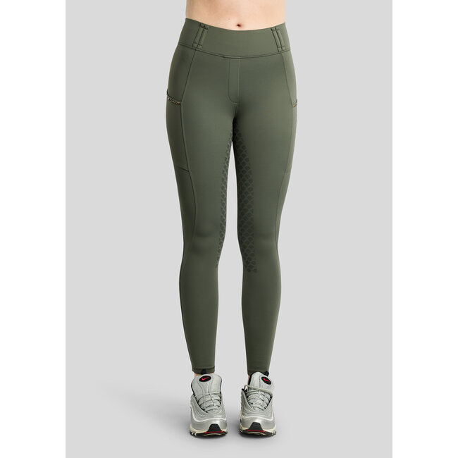 Montar MoVeronica Golden Quartz Crystal Tape Thermo Legging F/G WI26