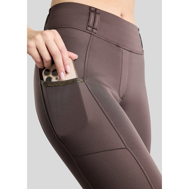Montar MoVeronica Golden Quartz Crystal Tape Thermo Legging F/G WI26