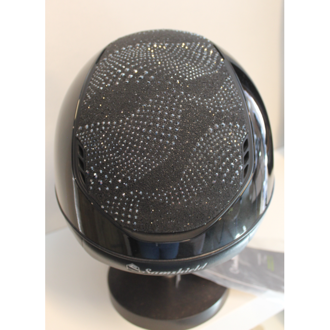 Samshield Samshield V 2 Miss glossy zwart Intarsia top en band