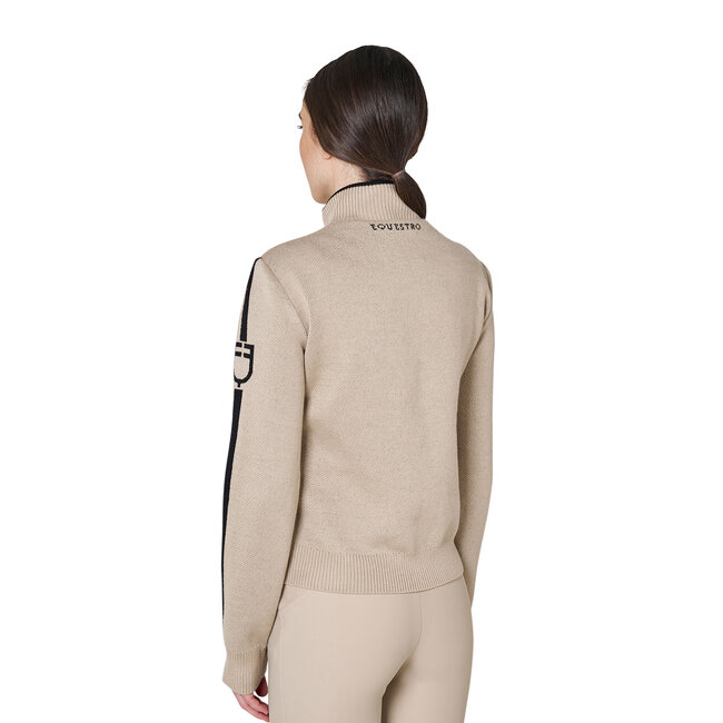 Equistro WOMEN'S FULL ZIP HYBRID NYLON+ KNIT JACKET A/W26