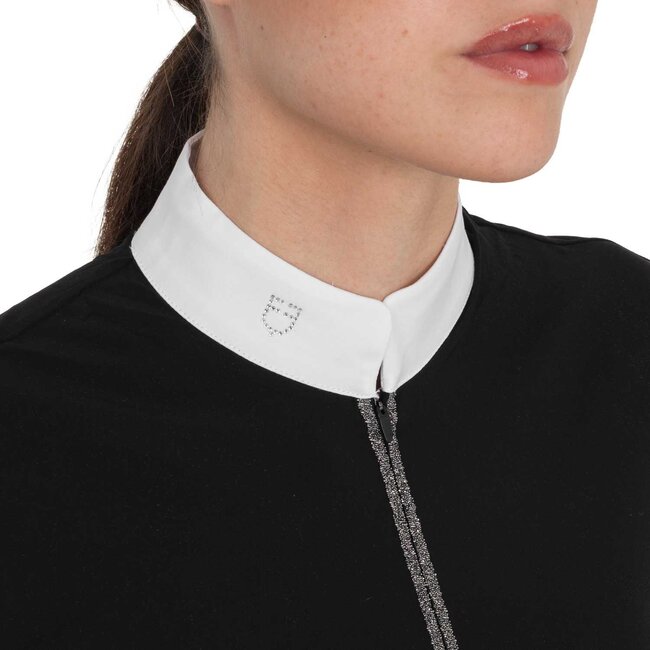 Equistro WOMEN'S STONES TAPE COMPETITION POLO SHIRT LS ZIP A/W26