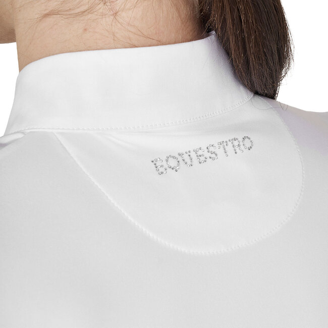 Equistro WOMEN'S STONES TAPE COMPETITION POLO SHIRT LS ZIP A/W26
