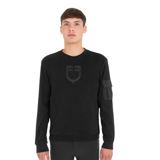 Equistro MEN'S FLEECE PATCH POCKET ROUNDNECK A/W26