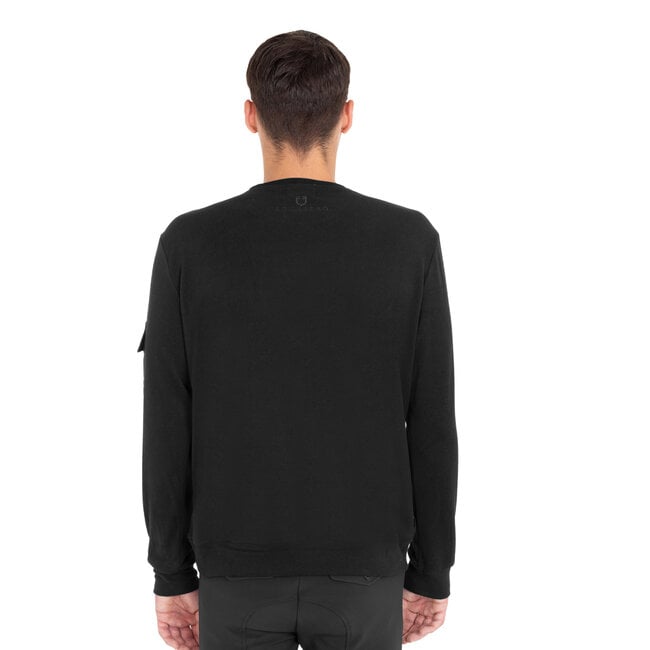 Equistro MEN'S FLEECE PATCH POCKET ROUNDNECK A/W26
