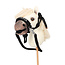 QHP QHP Nalanta Touwhalster met teugel Hobby horse Zwart