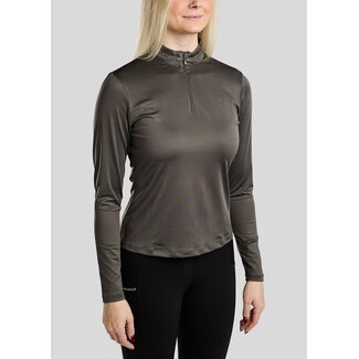 Montar Montar MoMaisy LS Polo Gun Metal Crystal Tape WI26