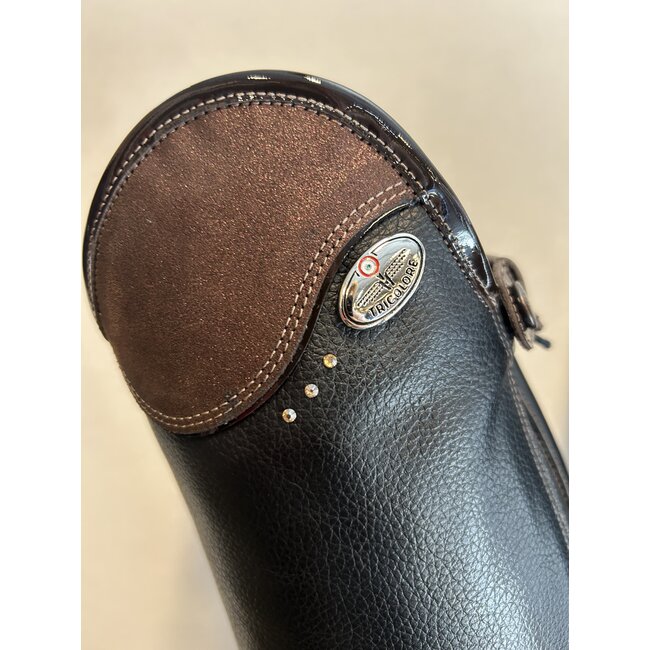 De Niro De Niro tricolore  Custom brown glitter top en patent mocca pipping 39 ma s