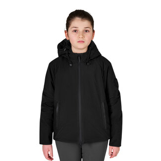 Equestro Unisex kids' waterproof and windproof nylon jacket