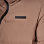 Equestro Women's down jacket, perfect for the cold season. Features a padded design with a snug hood, front zipper, and elastic cuffs for extra protection against wind and heat loss.