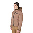 Equestro Women's down jacket, perfect for the cold season. Features a padded design with a snug hood, front zipper, and elastic cuffs for extra protection against wind and heat loss.