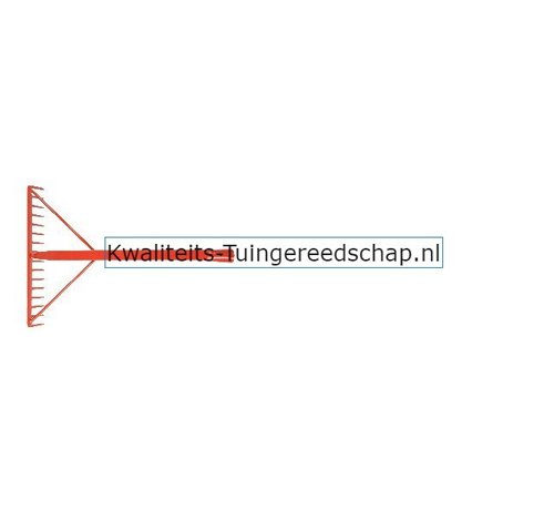 Polet Asfalthark Gesmeed 410 mm 16 Tands