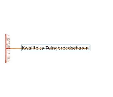 Polet Gazonhark Polet 580 mm Metaal met Steel