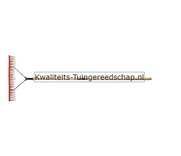 Polet Gazonhark Polet 640 mm Kunststof met Steel