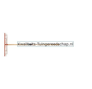 Polet Gazonhark Metaal Polet 710 mm met Steel