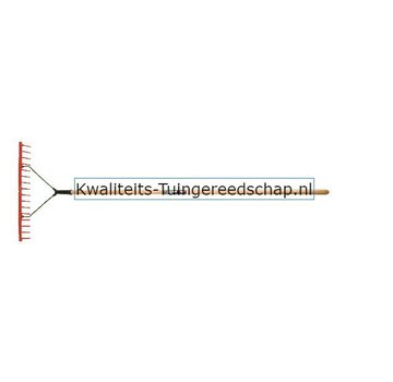 Polet Gazonhark Polet 16 Tanden 600 mm Kunststof met Steel