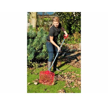 Polet Kunststof Hark  18 Tanden Ergo Light Aluminium D-Steel