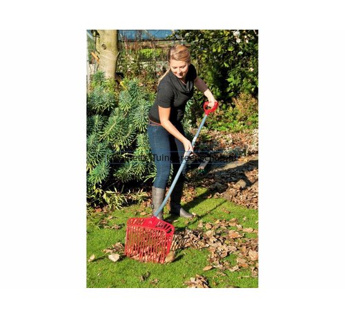 Polet Kunststof Hark  18 Tanden Ergo Light Aluminium D-Steel