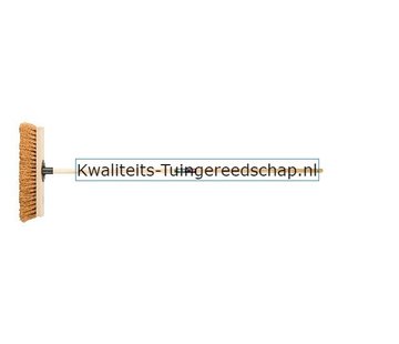 Polet Zaalbezem 400 mm Kokos met Steel
