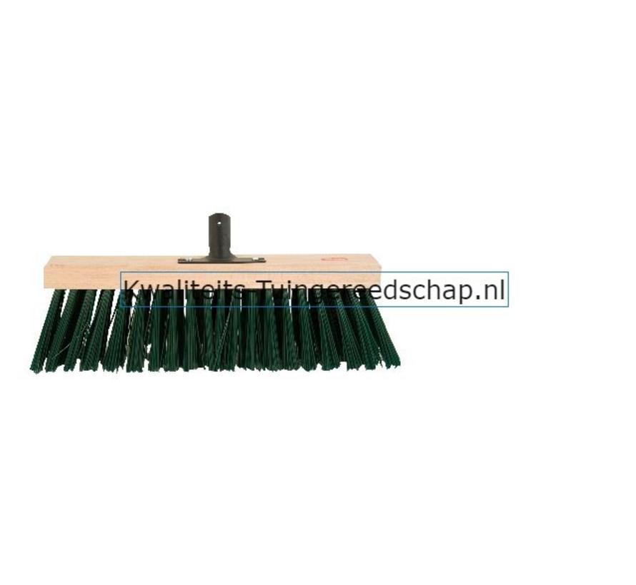 Straatbezem 420 mm Pvc Groen