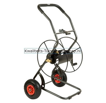 Polet Professionele Slangenwagen 2 Flatfree banden Capaciteit 1/2"-130 m