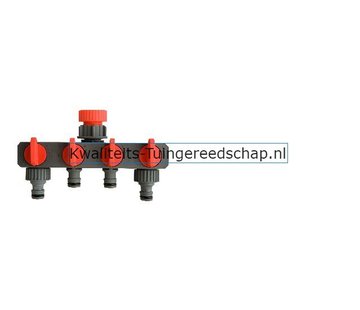 Polet Kraanstuk 4 Uitgangen 3/4" - 1"
