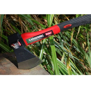 Polet Gesmede Handbijl 800 Gram met Kern Fiber 5001 Steel