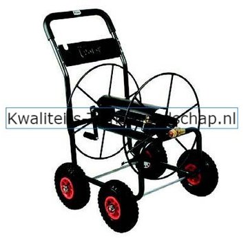 Polet Professionele Slangenwagen 4 Flatfree banden Capaciteit 3/4"-110 m