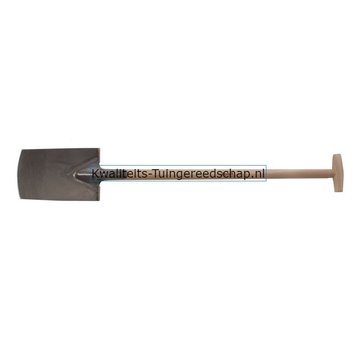 Traditional Polet Handgesmede Tuinspade 285/180 Hickory T-Steel