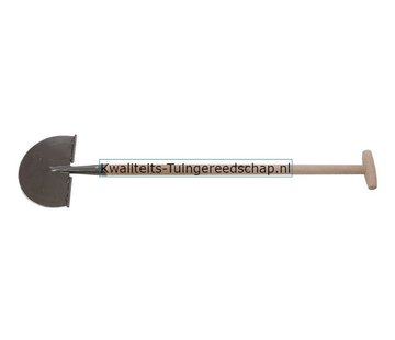 Traditional Polet Handgesmede Schietschop / Handgesmede Graskantsteker T-Steel