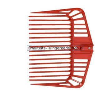 Polet Kunststof Hark  18 Tanden Ergo Light zonder steel