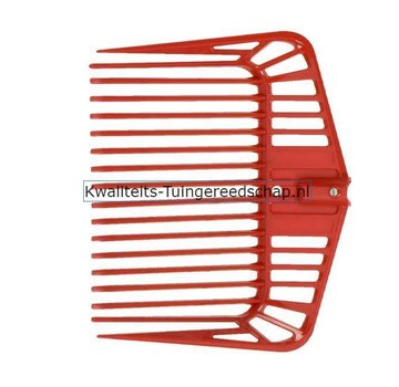 Polet Kunststof Hark  18 Tanden Ergo Light zonder steel