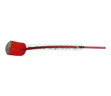 Polet Professionele Aluminium Zandschop Nr 2 Lange Fiber Steel