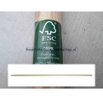 Polet Raaksteel/harksteel/schoffelsteel FSC 1300/28 Gepunt Wax