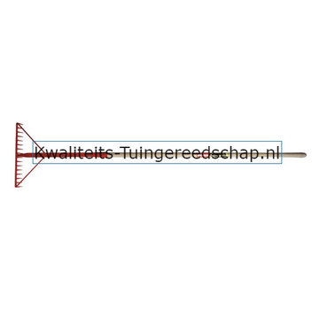 Polet Asfalthark Smeedstaal 410 mm/16 Tanden met Steel